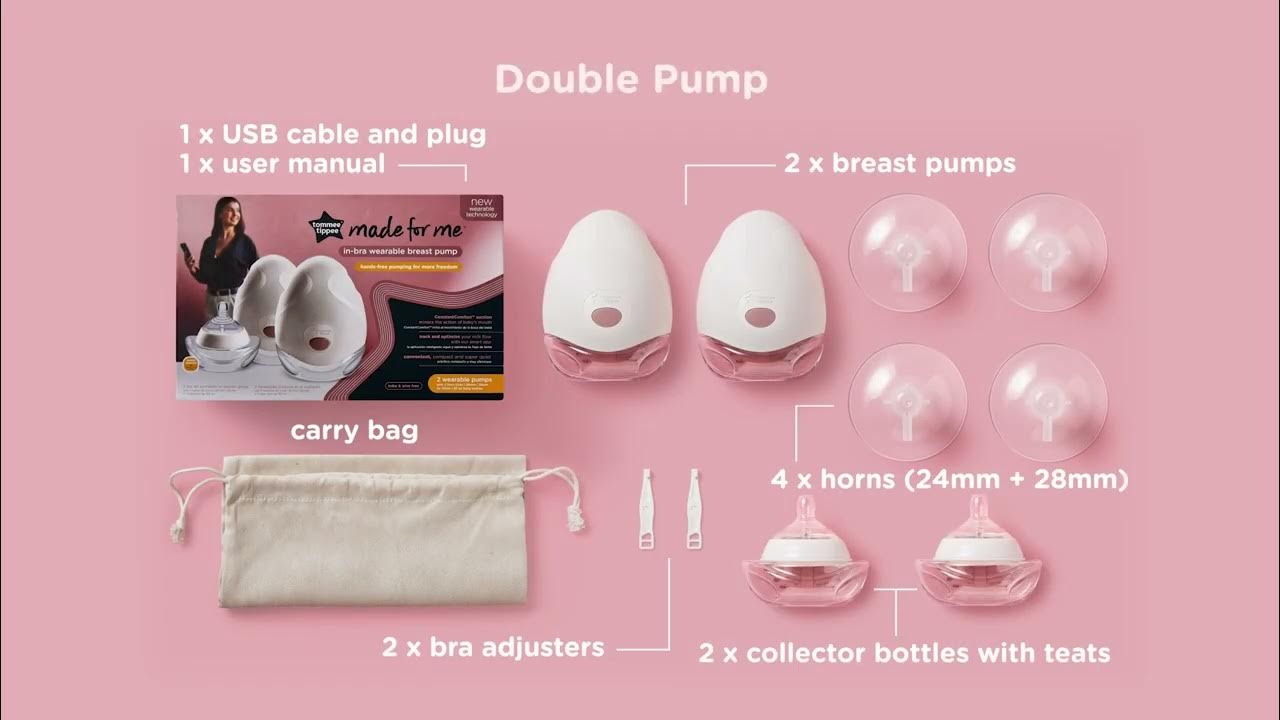 Liberating Motherhood: The Revolutionary Tommee Tippee Made for Me™ Wearable  Breast Pump